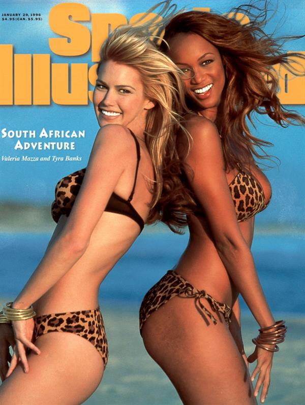 1996 Sports Illustrated Swimsuit Edition Cover with Tyra Banks
