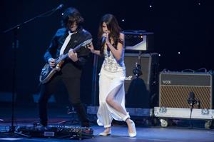 Selena Gomez KIIS FM's Jingle Ball 2010 NOKIA Theatre Los Angeles on December 5, 2010