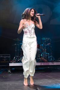 Selena Gomez KIIS FM's Jingle Ball 2010 NOKIA Theatre Los Angeles on December 5, 2010