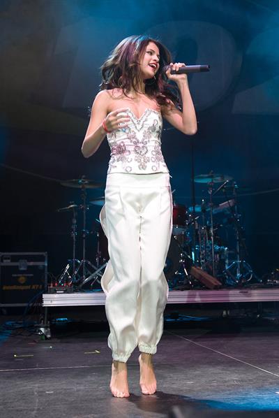 Selena Gomez KIIS FM's Jingle Ball 2010 NOKIA Theatre Los Angeles on December 5, 2010