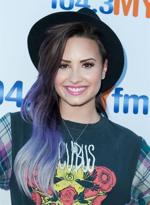 Demi Lovato attends 104.3 MY FM My Big Night Out on June 16, 2014 in Hollywood, California