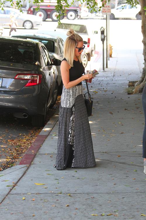 Ashley Tisdale heads to a hair salon in West Hollywood June 12, 2014