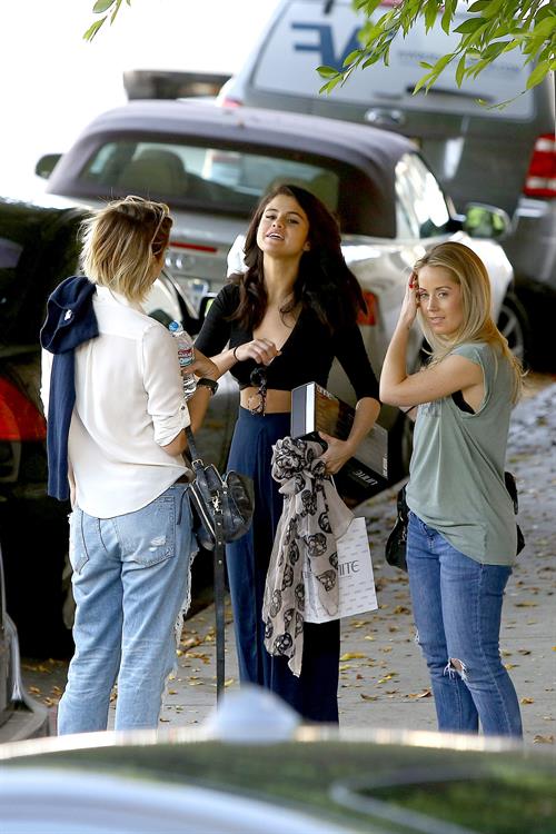 Selena Gomez makes a stop at Nine Zero One salon in West Hollywood June 11, 2014