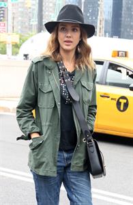 Jessica Alba out and about in NYC June 11, 2014