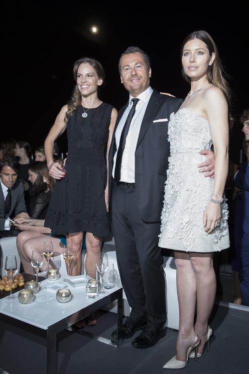 Jessica Biel attends the opening of the new flagship Tiffany  Co store in Paris, June 10, 2014