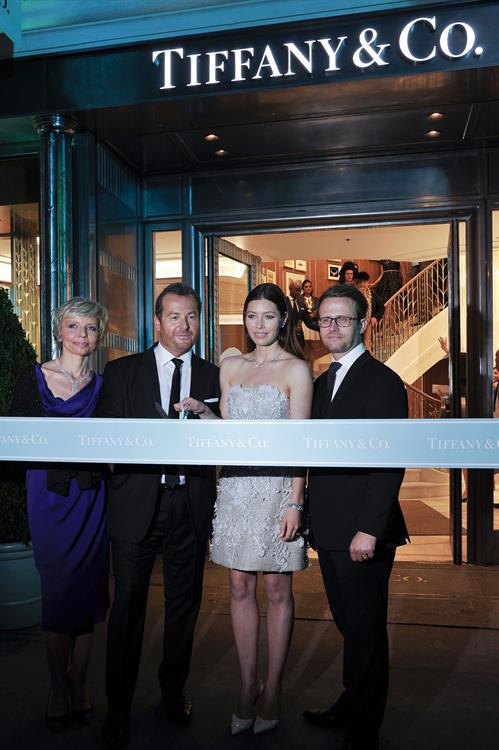 Jessica Biel Pictures Jessica Biel attends the opening of the new flagship Tiffany Co store in Paris, June 10, 2014