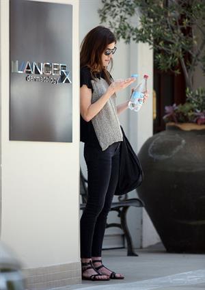 Jennifer Carpenter visits the dermatologist  in Beverly Hills, June 10, 2014