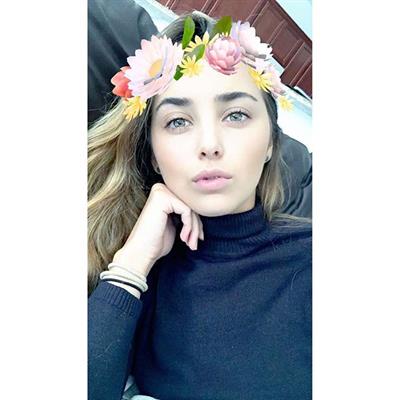 Celina Eriksen taking a selfie