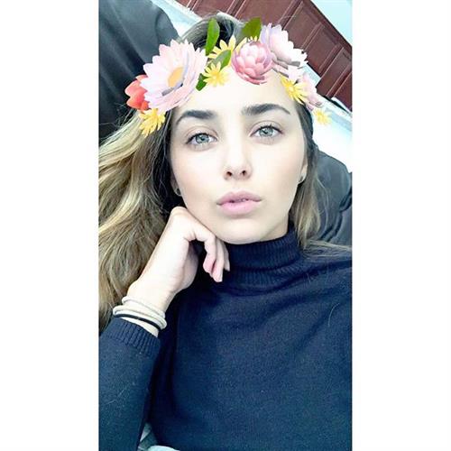 Celina Eriksen taking a selfie