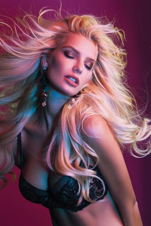 Gintare Sudziute in lingerie