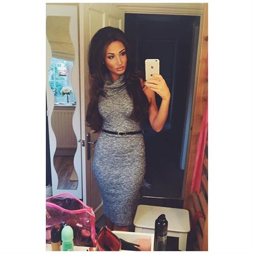 Megan McKenna taking a selfie