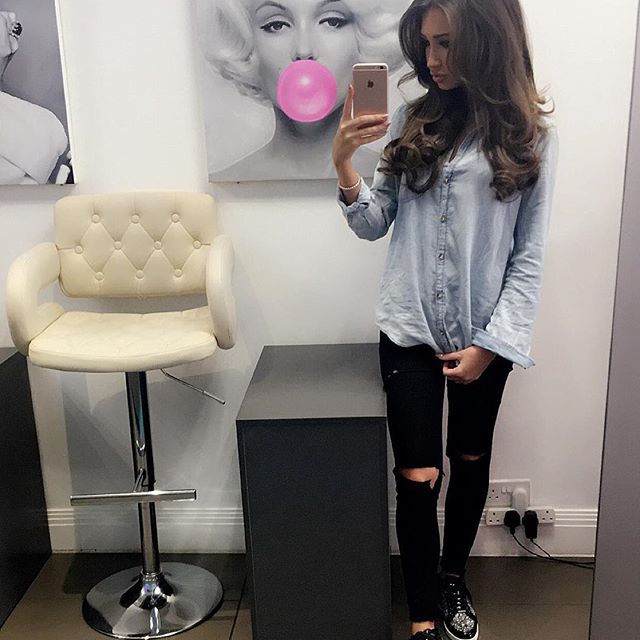 Megan McKenna taking a selfie