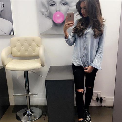 Megan McKenna taking a selfie