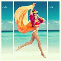 Barbara Fialho in a bikini