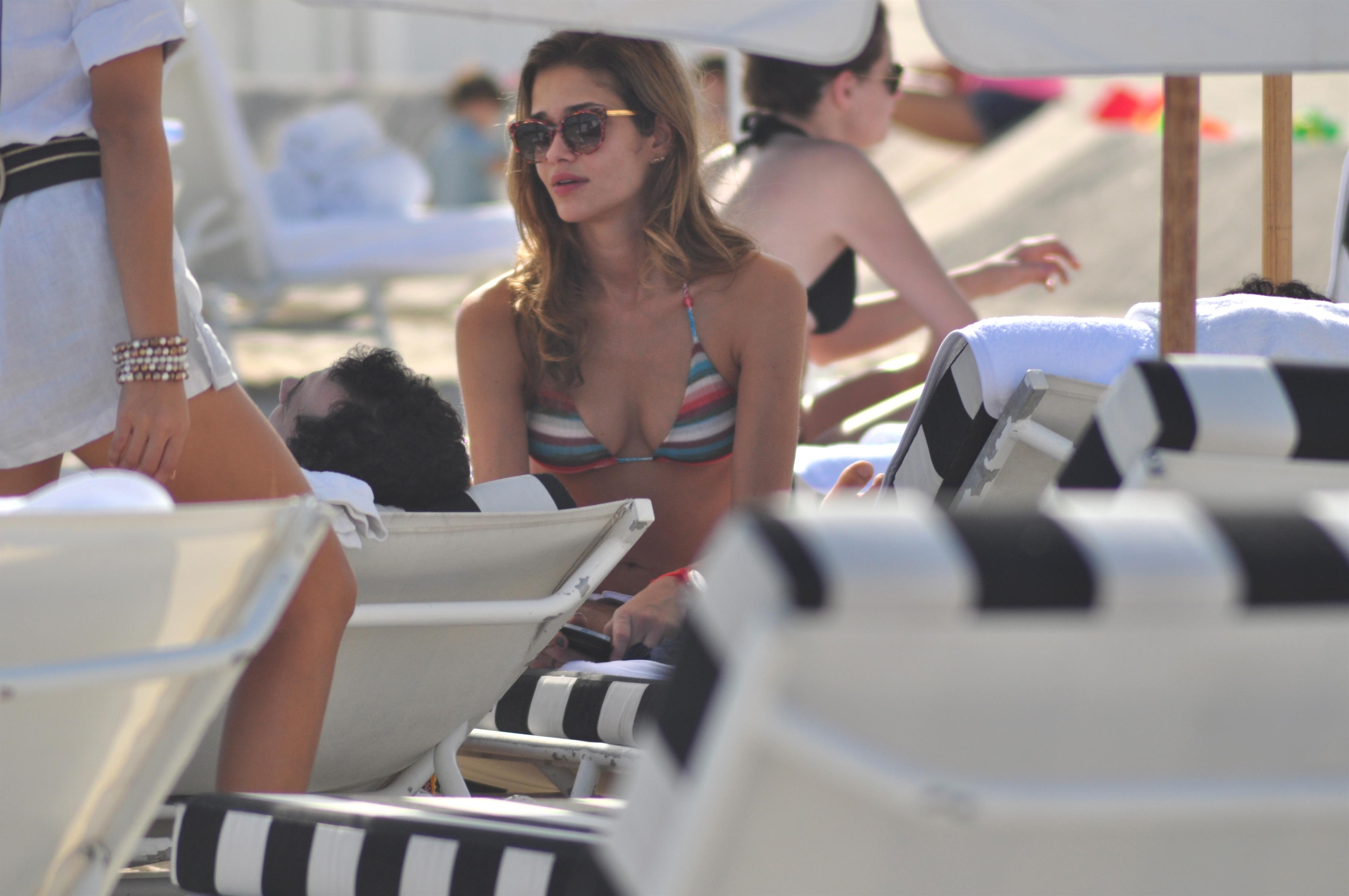 Ana Beatriz Barros in a bikini