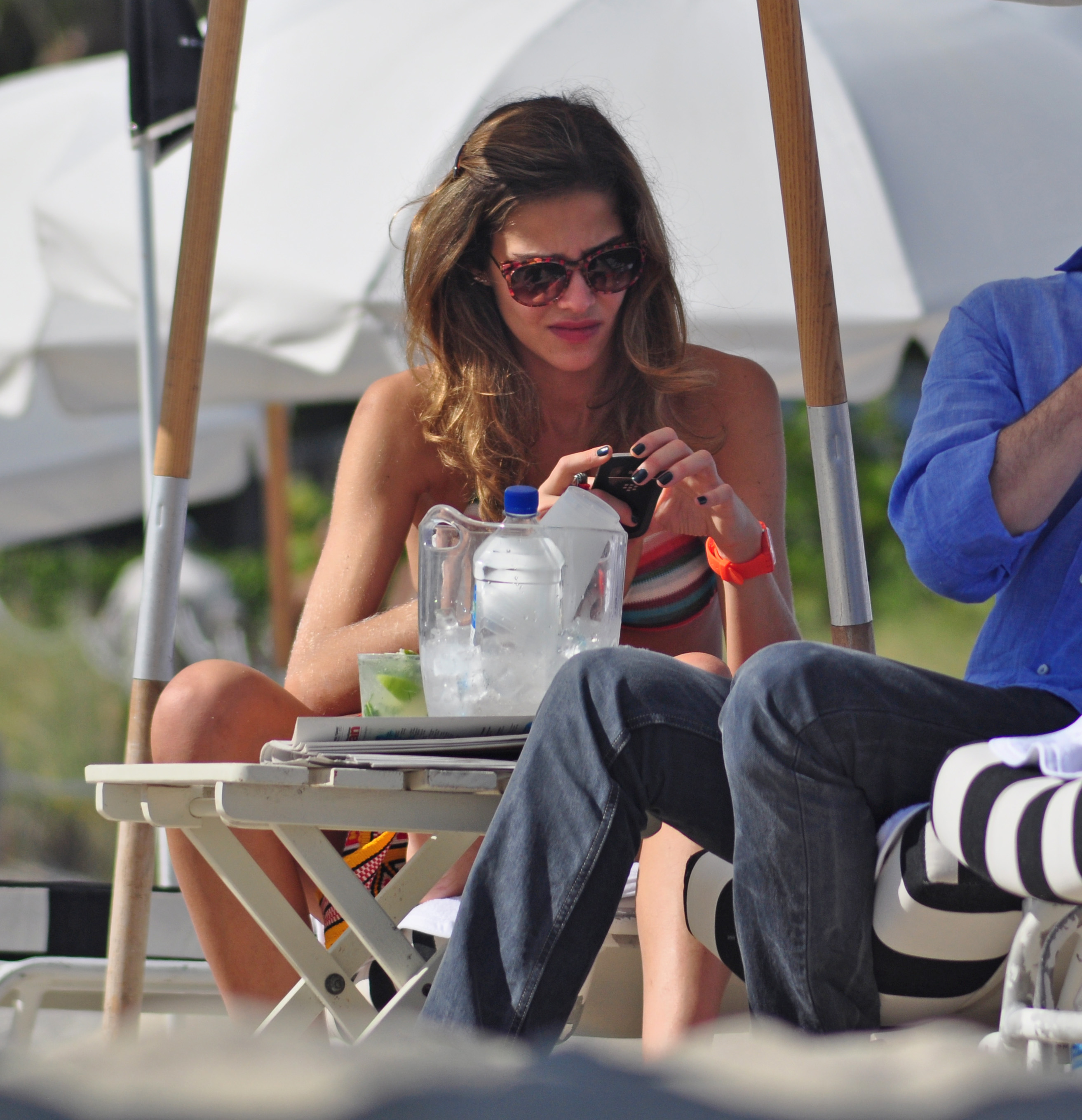 Ana Beatriz Barros in a bikini