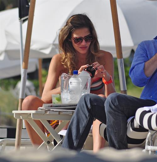 Ana Beatriz Barros in a bikini