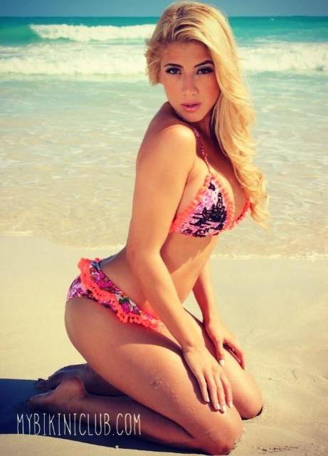 Valeria Orsini in a bikini