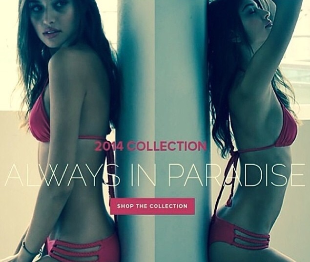 Daniela Lopez in a bikini