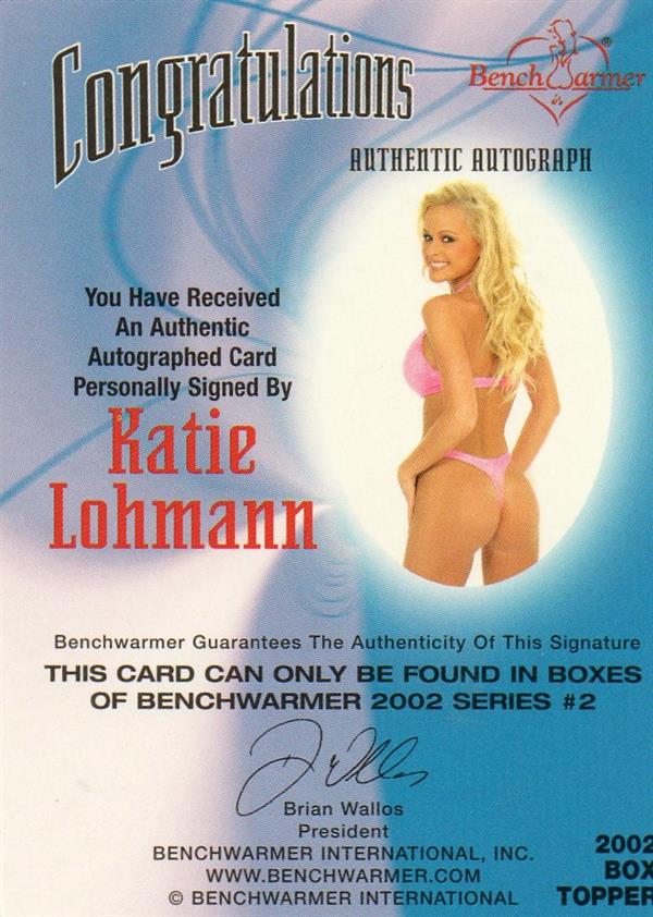 Katie Lohmann in lingerie - ass