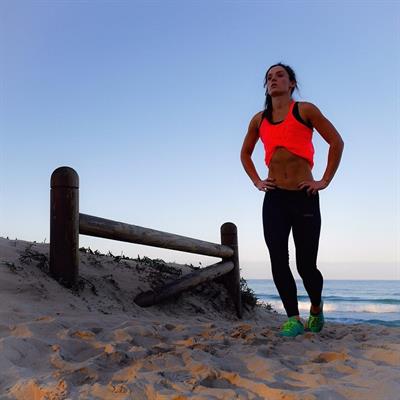 Tanya Poppett in Yoga Pants