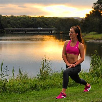 Tanya Poppett in Yoga Pants