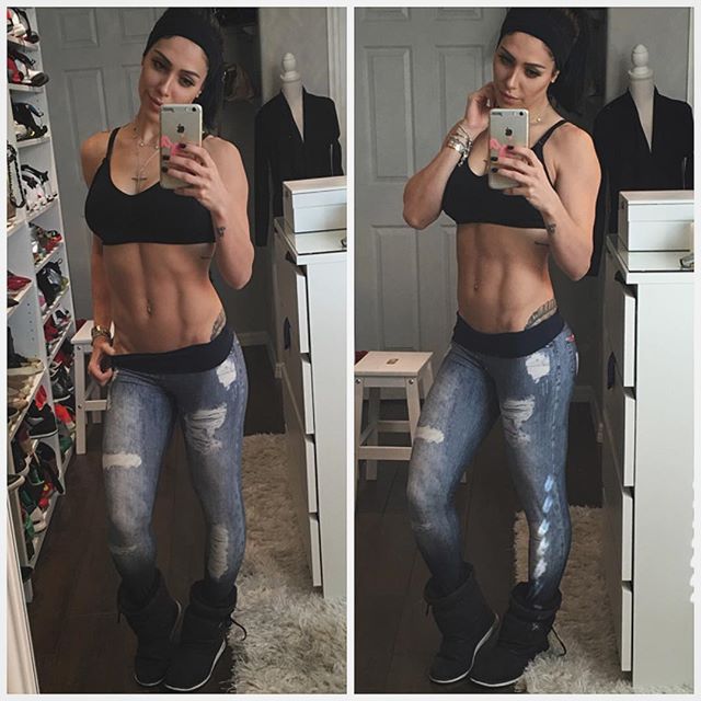 Bella Falconi taking a selfie