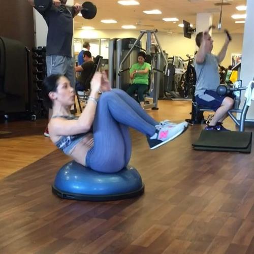 Bella Falconi in Yoga Pants