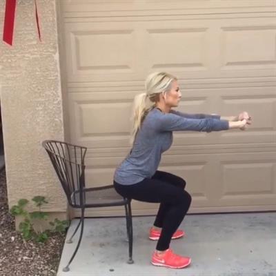 Alexa Jean Brown in Yoga Pants