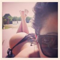 Mónica Alvarez in a bikini