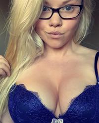 Anonymous in lingerie taking a selfie