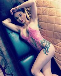 Anonymous in lingerie