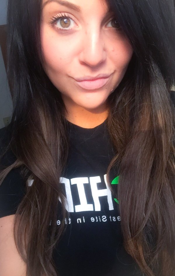 Anonymous taking a selfie