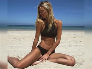 Brooke Hogan (Australian) in a bikini