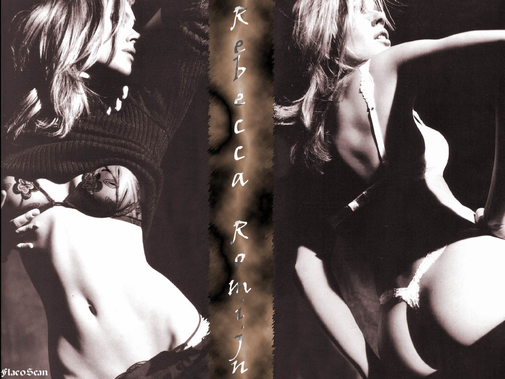 Rebecca Romijn in lingerie - ass