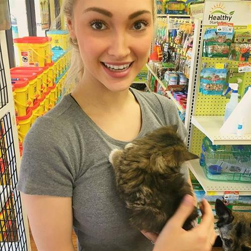 Anna Faith Carlson taking a selfie