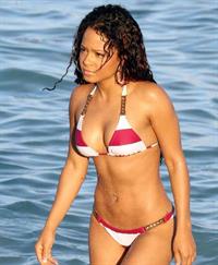 Christina Milian in a bikini