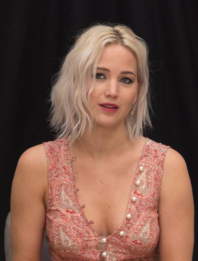 Jennifer Lawrence attending X-Men Apocalypse Press Conference in London on May 9, 2016