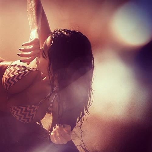 Devin Brugman in a bikini