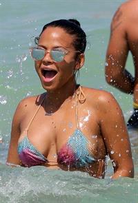 Christina Milian in a bikini
