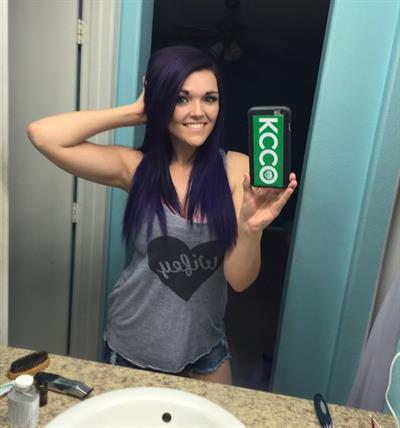 Anonymous taking a selfie