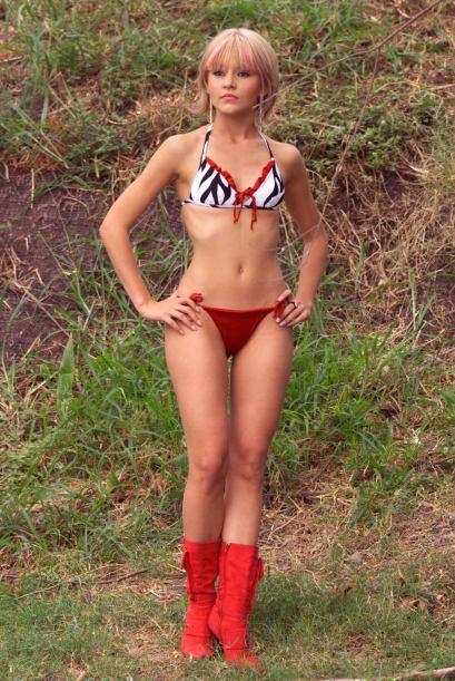 Angelique Boyer in a bikini