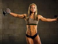 Nicole Wilkins in a bikini