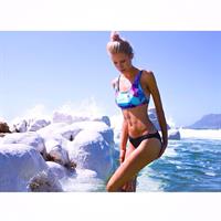 Kimberley Mens in a bikini