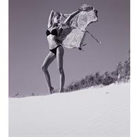 Kimberley Mens in a bikini