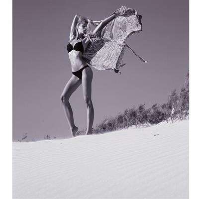 Kimberley Mens in a bikini