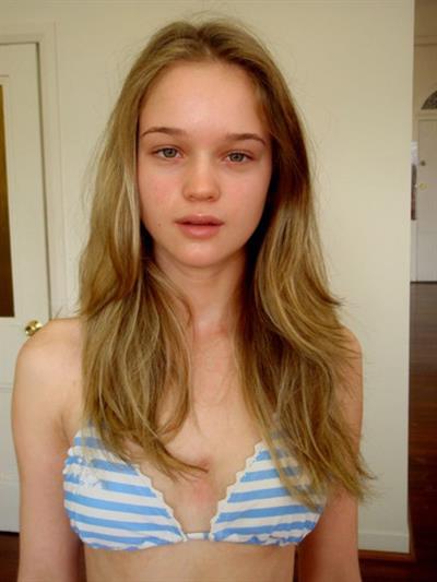 Rosie Tupper in a bikini