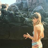 Caroline Brasch Nielsen in a bikini