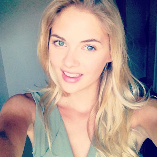 Megan Williams taking a selfie