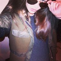 Kristina Romanova taking a selfie